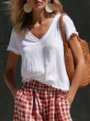Casual Retro Short-Sleeve T-Shirt